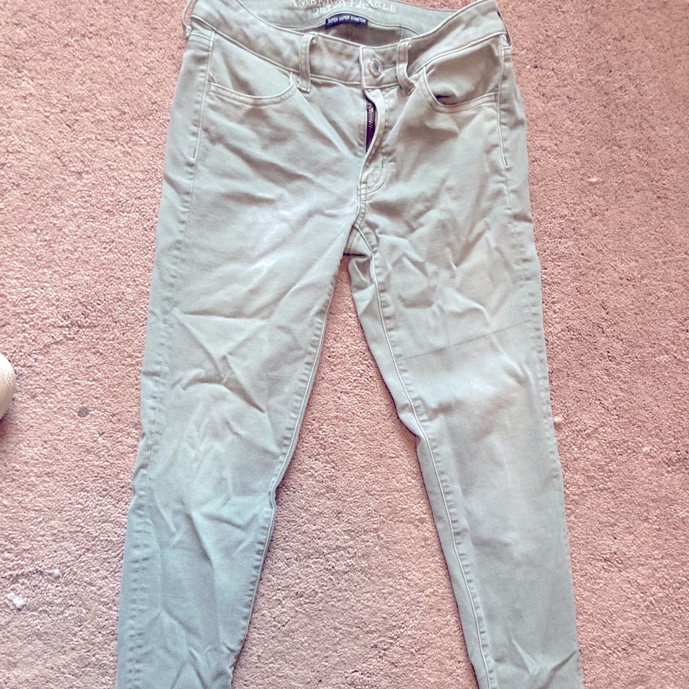 Super super stretch American eagle jeans